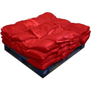 Sandbags Pre Filled Red (uv protected) (40x15kg)