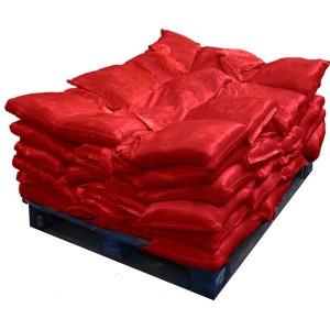Sandbags Pre Filled Red (uv protected) (60x15kg)