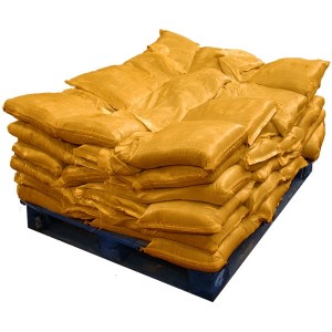 Pre Filled Yellow Sandbags (uv protected) (60x15kg)